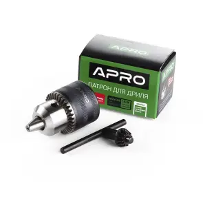 Патрон для дрели с ключом M12*1,25, 1,5-13мм APRO №4