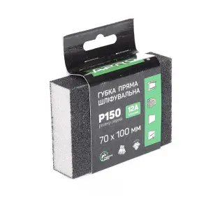 Губка шлифовальная APRO четырехсторонняя прямая P150 №3