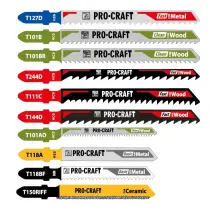Набор пильных полотен для лобзика Procraft JB10