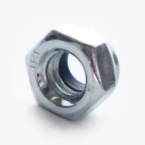 Контргайка М10 DIN 985 кл. пр. 6 цинк белый (пач 20шт) APRO №2
