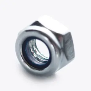 Контргайка М10 DIN 985 кл. пр. 6 цинк белый (пач 20шт) APRO №5
