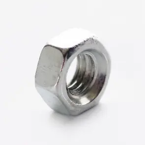 Гайка шестигранная м?0 DIN 934 кл. пр. 6 цинк белый (пач 5шт) APRO №1
