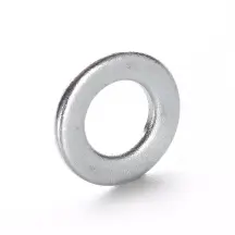 Шайба плоская 5мм DIN 125 цинк белый (ящ 36000шт) APRO
