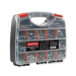 Набор болтов и гаек M6–M10 ЦБ 12,5'' 320х260х60мм APRO №1