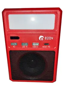 Інвертор акумуляторний Edon ED-NB300B, 300 Вт, , з Bluetooth і динаміком (без АКБ і ЗП) №3