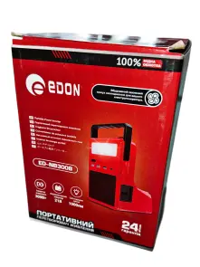 Інвертор акумуляторний Edon ED-NB300B, 300 Вт, , з Bluetooth і динаміком (без АКБ і ЗП) №7