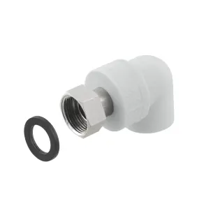 Муфта кутова PPR Raftec 25мм НГ 3/4" №1