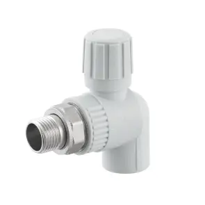 Кран радіаторний кутовий PPR Raftec 25х3/4" RARV2502 №1
