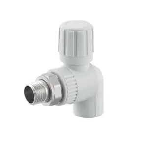 Кран радіаторний кутовий PPR Raftec20х1/2" RARV2001 №1