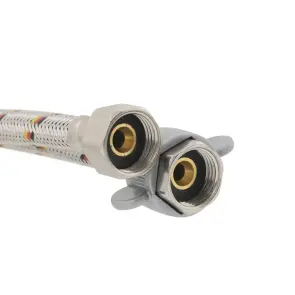 Гибкая подводка д/воды Raftec ВВ 1/2" 0.3м №3