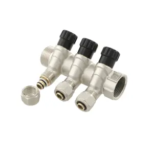 Коллектор Raftec 3/4"х1/2" 3-й KK02013 №3