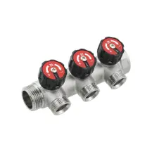 Коллектор Raftec 1"x3/4" 3 выхода KV03023