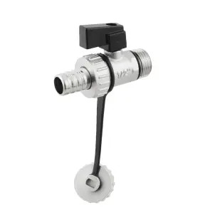 Кран дренажний спускний Raftec 1/2"х10 RKKDW01 №1