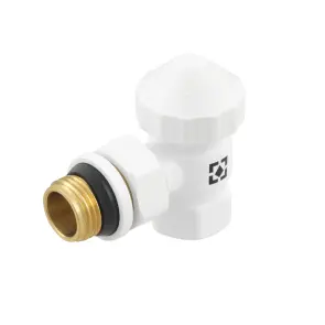 Комплект для подключения радиатора угловой Raftec WHITE 1/2" DKTU11-W №2