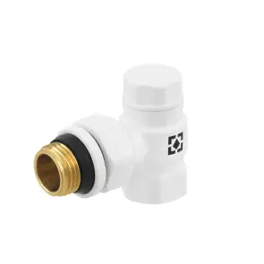 Комплект для подключения радиатора угловой Raftec WHITE 1/2" DKTU11-W №4