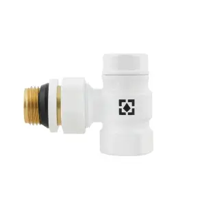 Комплект для подключения радиатора угловой Raftec WHITE 1/2" DKTU11-W №5