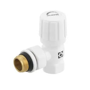 Комплект для підключення радіатора кутовий Raftec WHITE 1/2" DKU11-W №3