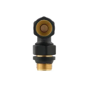 Комплект для подключения радиатора угловой Raftec BLACK 1/2" DKTU11-B №4