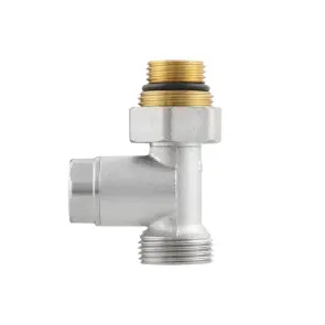 Узел Raftec нижнего подключения радиатора прямой 1/2"х3/4" HRKS11 №4