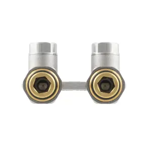 Узел Raftec нижнего подключения радиатора прямой 1/2"х3/4" HRKS11 №5