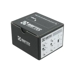 Термостатический комплект Raftec M30 угловой 1/2" KTU11-B черный №2
