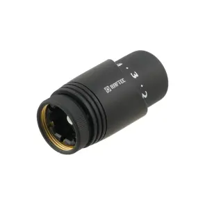 Термокомплект нижнього підключення кутовий з термоголовкою Raftec BLACK DAHU11-B №8