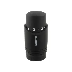 Термокомплект нижнього підключення прямий з термоголовкою Raftec WHITE DSHU11-B №6