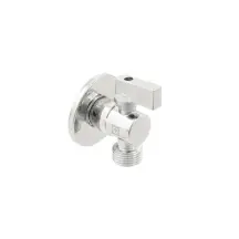Кран кутовий кульовий Raftec 1/2" х 1/2" KDH0101