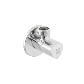 Кран приладовий кутовий Raftec Relo Silver mini 1/2" VKM80101 №2