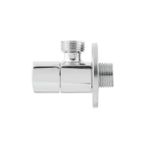 Кран приладовий кутовий Raftec Relo Silver mini 1/2" VKM80101 №3
