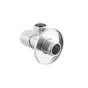 Кран приладовий кутовий Raftec Relo Silver mini 1/2" VKM80101 №4