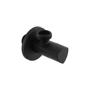 Кран приладовий кутовий Raftec Relo Black 1/2"x3/4" VKB80102 №2