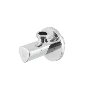Кран приборный угловой Raftec Relo Silver 1/2" VKE80101 №1