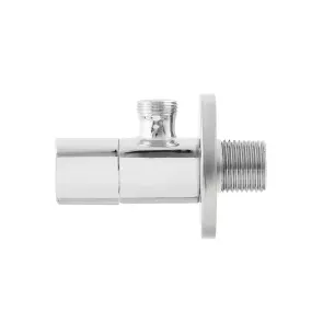 Кран приладовий кутовий Raftec Relo Silver 1/2"х3/8" VKE801005N №3