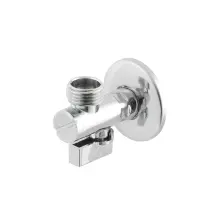 Кран приладовий кутовий з фільтром Raftec Silver 1/2" KFH0101