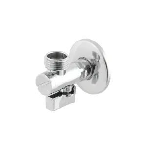 Кран приладовий кутовий з фільтром Raftec Silver 1/2" KFH0101 №1