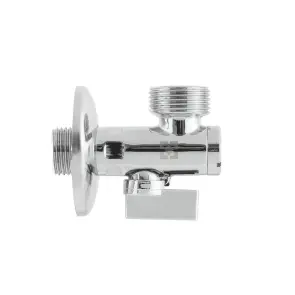 Кран приборный угловой с фильтром Raftec Silver 1/2"x3/4" KFH0102 №3