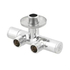 Кран приладовий з керамічним зап.ел Raftec Silver 1/2" VKE801005 №3