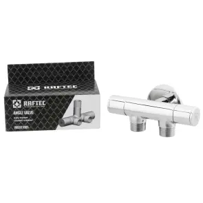 Кран приладовий з керамічним зап.ел Raftec Silver 1/2" VKE801005 №4