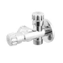 Кран приладовий вентильный Raftec Silver 1/2" VBE010101