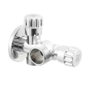 Кран приборный вентильный Raftec Silver 1/2" VBE010101 №2