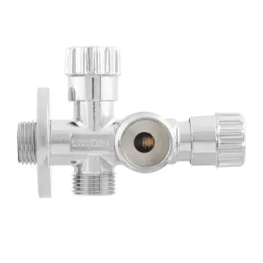 Кран приборный вентильный Raftec Silver 1/2" VBE010101 №3