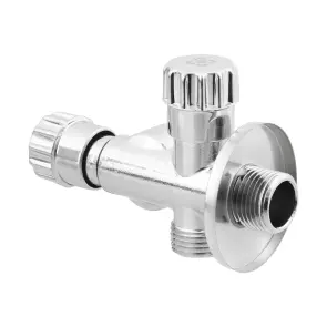 Кран приборный вентильный Raftec Silver 1/2" VBE010101 №4