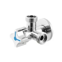 Кран приладовий кульовий Raftec 1/2"x3/4"x3/4" VDRVC0101