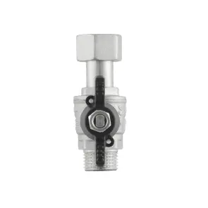 Кран прямой с накидной гайкой Raftec PN40 ВЗ 1/2" бабочка PRBM1 №3