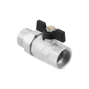Кран кульовий з американкою Raftec BLACK PN20 ВЗ 1 1/4" DRBS4 №4