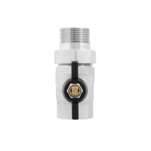 Кран кульовий з американкою Raftec BLACK PN20 ВЗ 1 1/4" DRBS4 №5