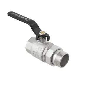 Кран кульовий з американкою Raftec BLACK PN20 ВН 1 1/2" DRBS5 №2