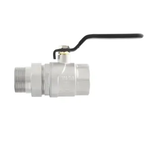 Кран кульовий з американкою Raftec BLACK PN20 ВН 1 1/2" DRBS5 №3
