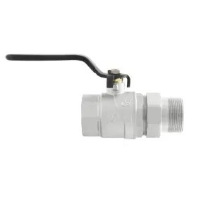 Кран кульовий з американкою Raftec BLACK PN20 ВН 1 1/2" DRBS5 №4